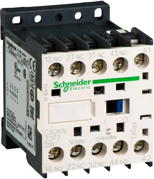 Schneider Electric - CA2KN22P7 - Hilfsschuetz 2Oe/2S