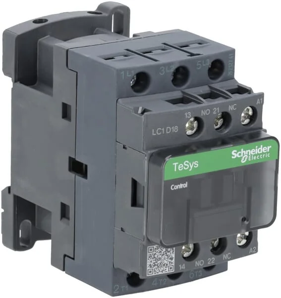 Schneider electric - LC1D18P7 - Magnetischer Schuetz, 7.5kW 230VAC
