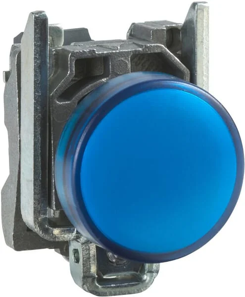 Schneider Electric - XB4BVB6 - Komplettmelder Blau, 24V