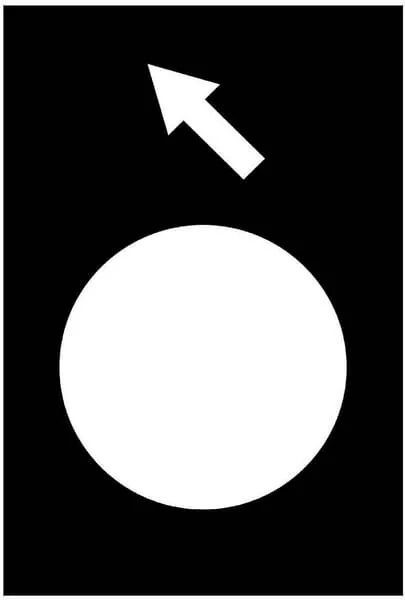 Schneider Electric - ZB2BY2916 - Schild Zurueck