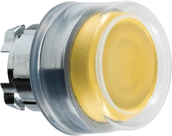 Schneider Electric - ZB4BP5 - Drucktaste, Gummi, Gelb