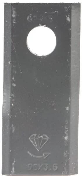 Schumacher - 40490006KR - Maehwerk-Messer Links 98x45x3,5mm Bohrung Diameter 16,50mm Passend Fuer Morra 25er Packung