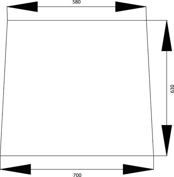 SDF - 04354136 - Tuerglas Oben
