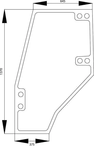SDF - 04402777 - Scheibe In Tueren