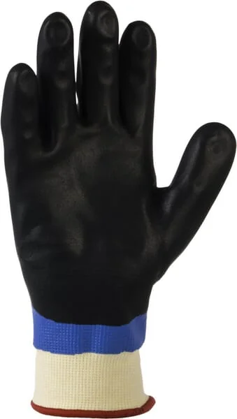 Showa - HS4778 - Arbeitshandschuhe Weiss-Blau-Schwarz Polyester/Nylon/Acryl 28cm Lang Groesse 8/L 477