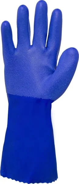 Showa - HS66010 - Arbeitshandschuhe Blau Baumwolle 31cm Lang Groesse 10/XL 660