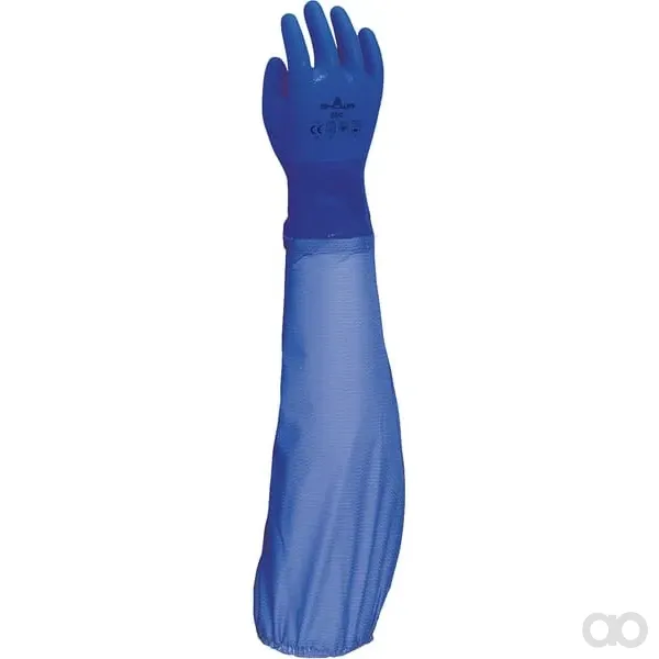 Showa - HS69010 - Arbeitshandschuhe Blau Baumwolle 65cm Lang Groesse 10/XL 690