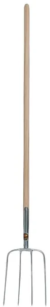SHW - ES54632 - Mistgabel 4-Zinkig 310x230mm, Mit Stiel