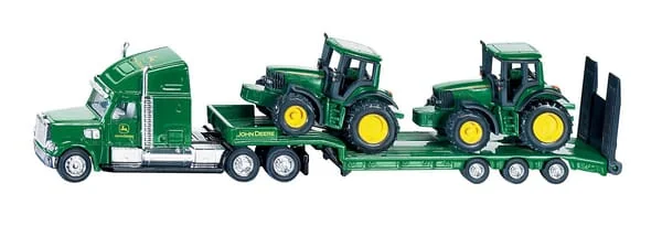 Siku - S01837 - Tieflader mit J.D. Traktor