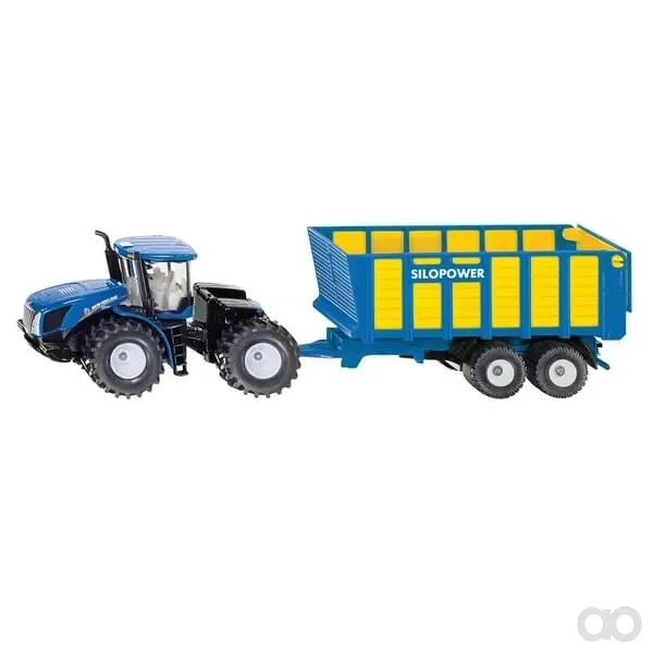 Siku - S01947 - New Holland mit Silowagen