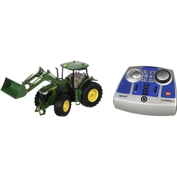Siku - S06795 - John Deere 7310R Mit Frontlader Und Bluetooth-Fernbedienung Und App-Steuerung