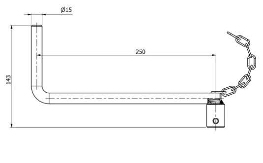 Simol - STR1120 - Kurbel