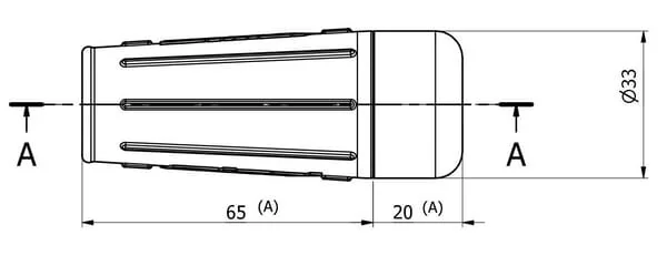 Simol - STR1311 - Griff 13mm PVC