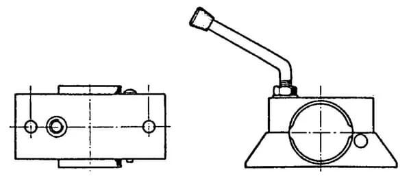 Simol - STRMR1066 - Klemme fuer Stuetzrad
