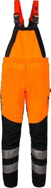 SIP - 1RH1OBXL - Kettensaegen-Latzhose, Warnorange, XL