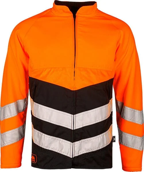 SIP - 1RI1OBL - Forstjacke Warnfarbe, Orange-Schwarz, Groesse L, BASEPRO Von SIP