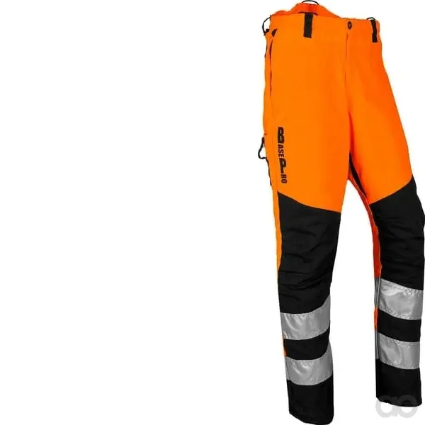 SIP - 1RQ1OBXL - Motorsaegenhosen, Orange, BASEPRO SIP