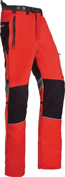 SIP - 1SPV5894S - Kettensägenhose 30-34 Zoll Rot/Grau