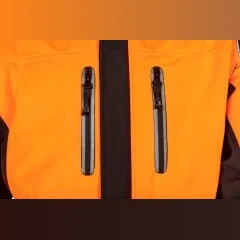 SIP - 1SWSA2TU1570L - Jacke Fuyu Größe L Orange/Schwarz