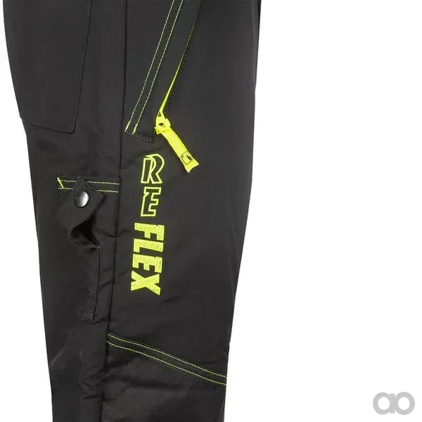 SIP - 1XRPA2PT32XL - Motorsägenhose 41-45 Zoll/L32 Warnfarbe Schwarz