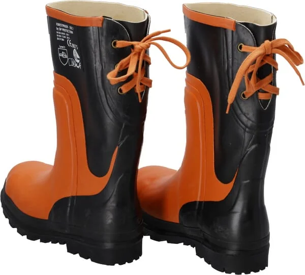 SIP - 3SC1V37 - Forststiefel Schwarz-Orange Klasse 3 Groesse 4 Forester 3SC1 SIP