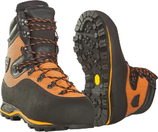 SIP - 3SICV47 - Motorsaegenstiefel Orange-Blau Klasse 2 Groesse 47