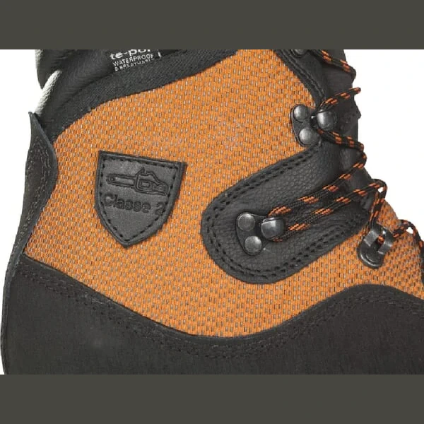 SIP - 3SICV47 - Motorsaegenstiefel Orange-Blau Klasse 2 Groesse 47