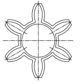 Sit - AR1924R - Spider 19/24 98 Shore-A Rot