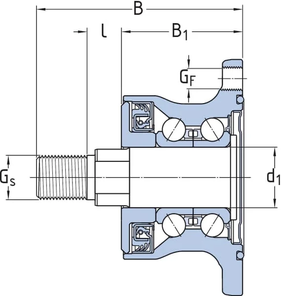 SKF - 7500BAA0004 - Scheibenbremssattel
