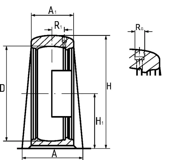 SKF - 7500SYF509 - Lagergehaeuse