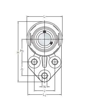 SKF - F3BC20MCPSS - Gehaeuseeinheit SKF Foodline