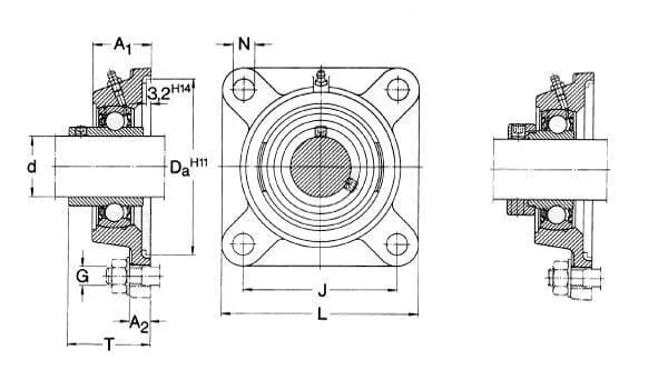 SKF - FY50FMSKF - Lager