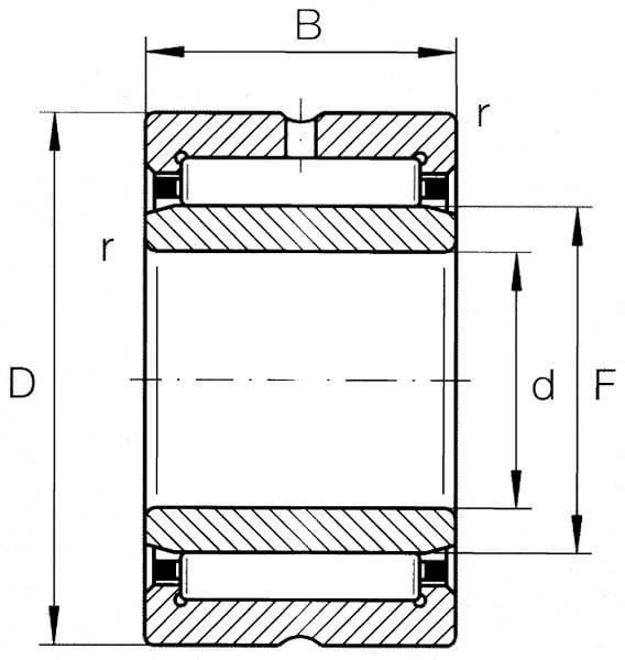 SKF - NA4904 - Nadellager