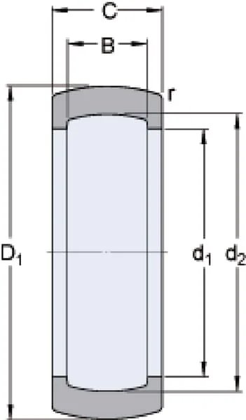 SKF - RIS203 - Dichtring Fuer Innenlager