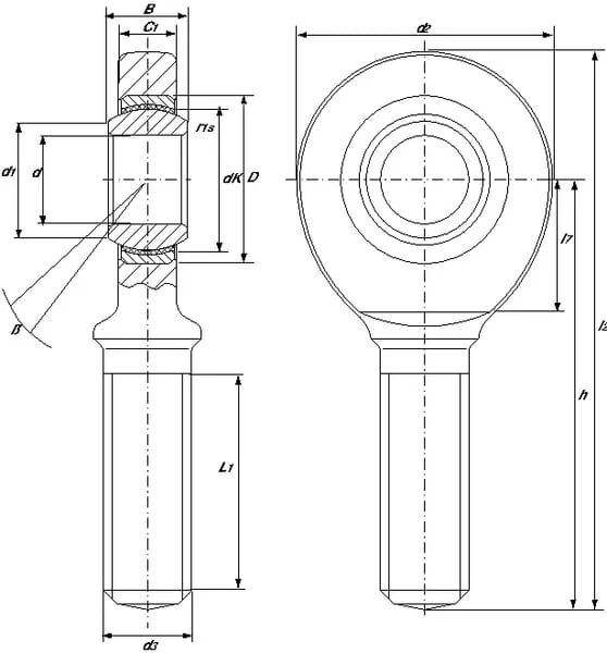 SKF - SA15ES - Schraegkugellager SA 15 ES