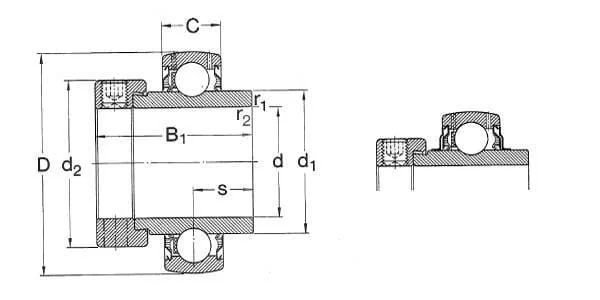 SKF - YEL2082RFSKF - Axiallager