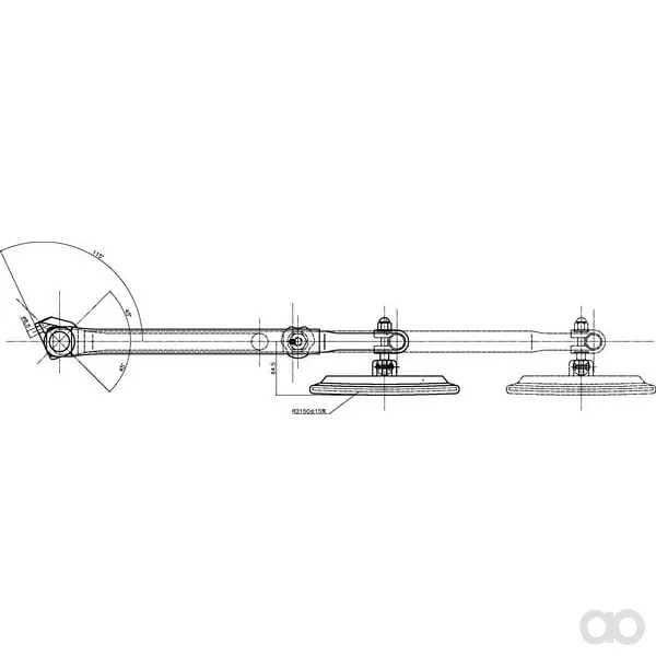 SMAT NORD - CA6103000 - Spiegel Mit Teleskoparm Rechts