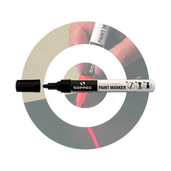 Soppec - 551603SOP - Farbmarker Schwarz