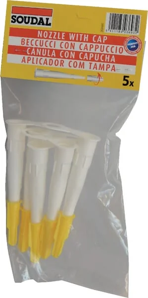 Soudal - 108762SOU - Aufsatz Mit Zapfen, 5 Stueck