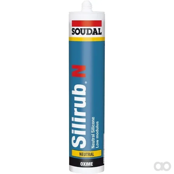 Soudal - 120718SOU - Silikon Silirub N Transparent 310