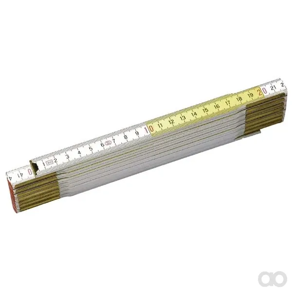 Stanley - 035458 - Zollstock Holz Gelb/Weiss 2m