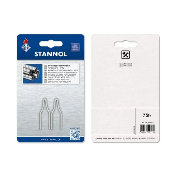 Stannol - WP940363 - Spitzen Fuer Loetpistole 75W