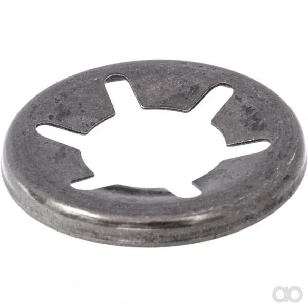 Starlock - SL09 - Starlock Scheibe 9x1,5mm Stahl Gebürstet
