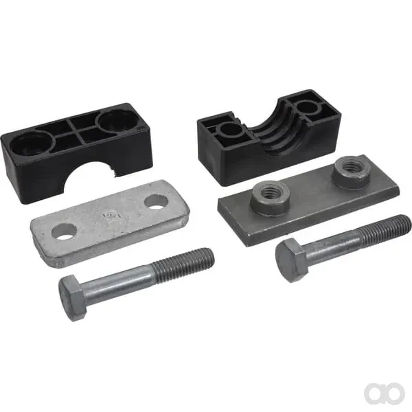 Stauff - RS228ZPP - Rohrschelle komplett schwer C2 28 mm PP
