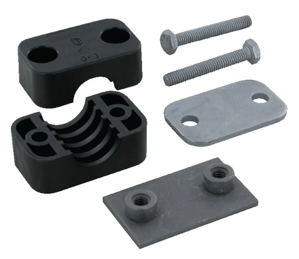 Stauff - RS320P005 - Rohrschelle komplett 20 mm (5)