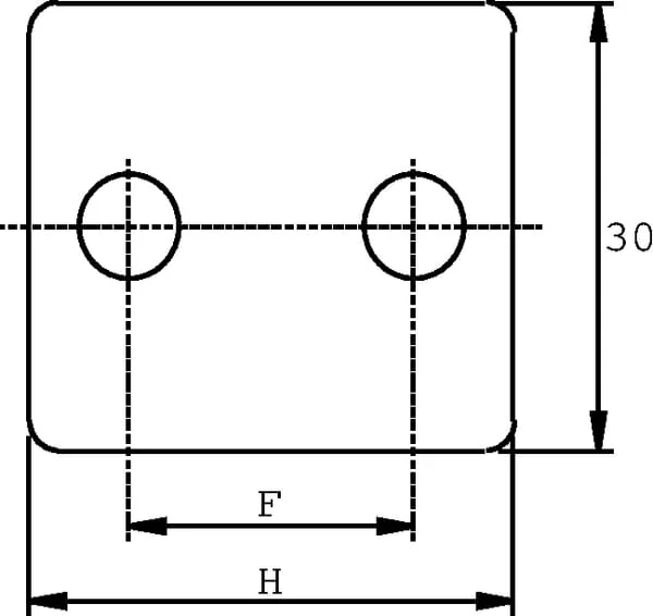 Stauff - RS338ZPP - Rohrschelle komplett schwer C3 38 mm PP