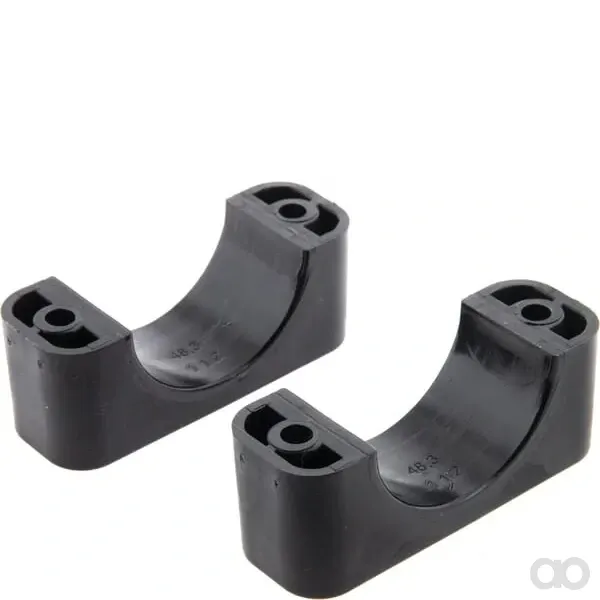 STAUFF - RS911648PAG - Schelle Schwarz Glatt A6 48mm