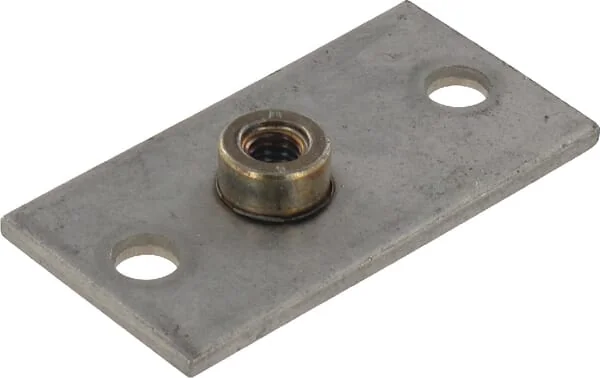 STAUFF - RS9410RVS - Zweilochplatte Edelstahl Gr.0