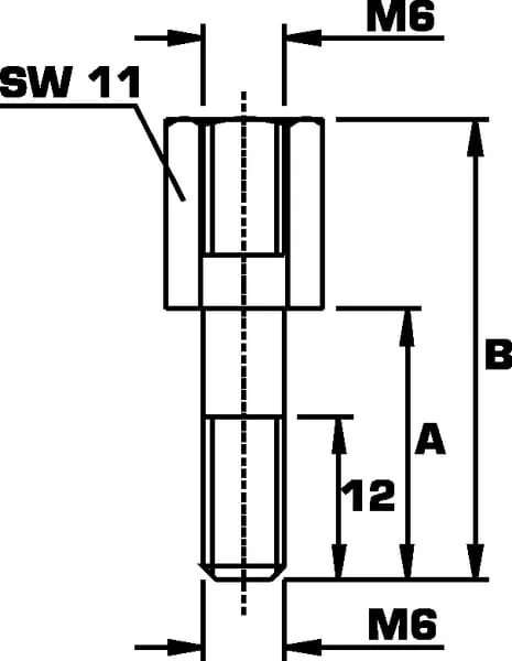 STAUFF - RS9514D - M8 Schraube x50