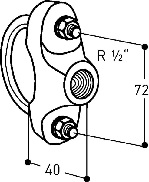 Suevia - SU1010535 - Netzteiltrager 1/2